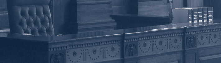 Courhouse Judge Desk