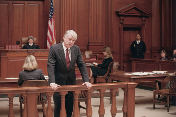 Lawyers in Courtroom